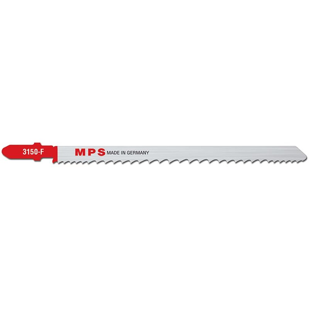 SHEFFIELD JIG SAW BLADE BI-M, 130MM, 10-14 TPI, MILLED, EURO SHANK (X5)